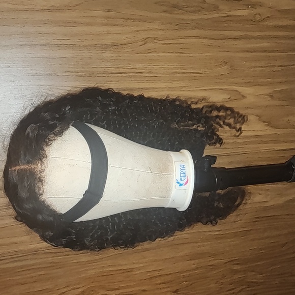 SUBELLA WIG 24 INCHES 4C EDGES KINKY CURLY HAIR 8X5 GLUELESS LACE 24 Inches - Picture 2 of 16